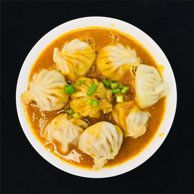 Veg jhol momo