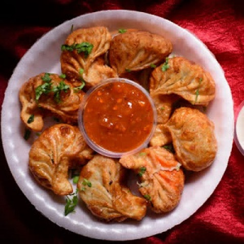 Veg fry momo